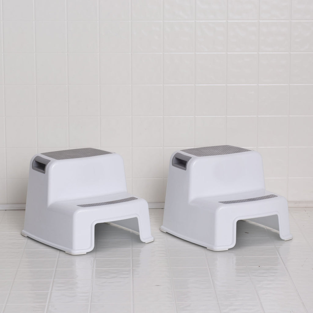 Toddler Step Stool for Boys & Girls - 2 Pack