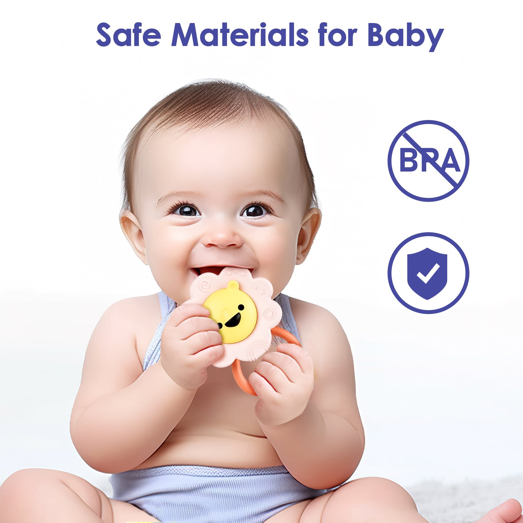 Baby Teething Rattle Toys