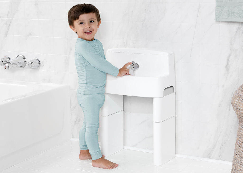MySize 3-in-1 Convertible Sink, Step Stool and Bath Toy for Kids