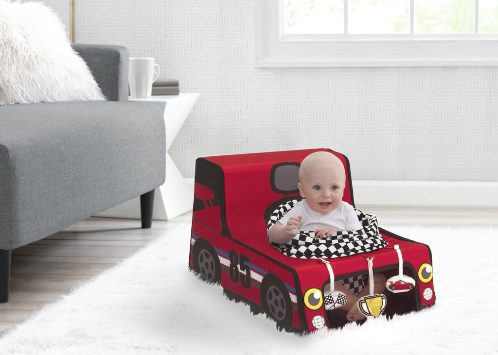 Racecar Sit N Play Portable Activity Seat for Babies