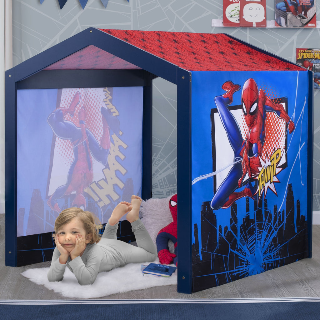 Spider-Man Indoor Playhouse with Fabric Tent